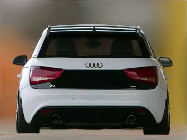 1:18 Audi A1 Quattro 2014 White Met LIMITED EDITION = OVP